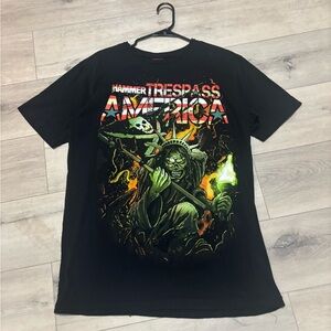 Trespass America Black Graphic Tee